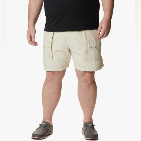 NWT Columbia Big & Tall Men's 3X Brewha II Shorts PFG Omni-Shade Outdoors 7" ins - Picture 1 of 7